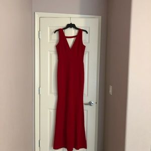 Red Evening Gown